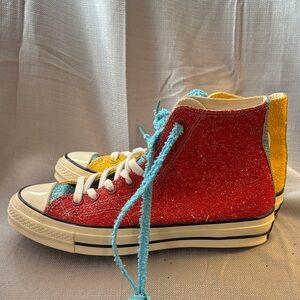 Converse XJW Anderson sparkle, cherry sulfur